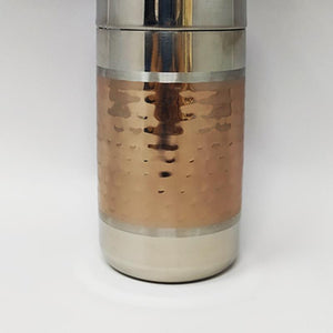 1960s Gorgeous Stainless Steel Cocktail Shaker. Made in Italy Madinteriorart by Maden