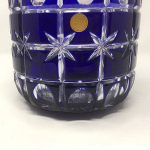 1960s Original Stunning Italian Blue Vase deigned by Creart Made in Italy Madinteriorartshop by Maden