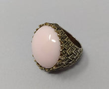 Load image into Gallery viewer, 1960s Original Vintage Pink Ring in Lucite Madinteriorartshop by Maden
