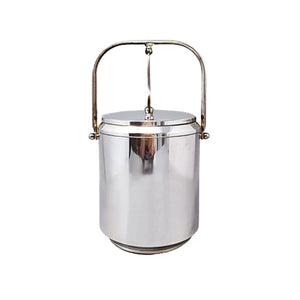 1960s Stunning Ice Bucket by Aldo Tura for Macabo. Made in Italy. Madinteriorart by Maden