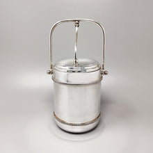 Load image into Gallery viewer, 1960s Stunning ice bucket in stainless steel by Aldo Tura for Macabo. Made in Italy Madinteriorart by Maden
