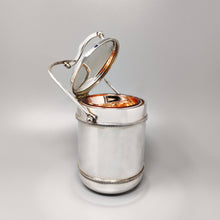Load image into Gallery viewer, 1960s Stunning ice bucket in stainless steel by Aldo Tura for Macabo. Made in Italy Madinteriorart by Maden
