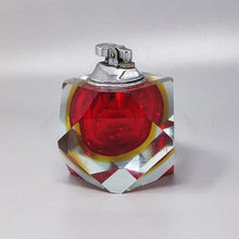 Load image into Gallery viewer, 1960s Stunning Table Lighter in Murano Sommerso Glass By Flavio Poli for Seguso Madinteriorart by Maden
