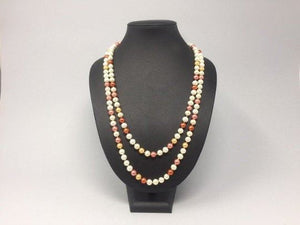 1960s Stunning Vintage Multicoloured Pastel Lucite Bead Necklace Madinteriorartshop by Maden