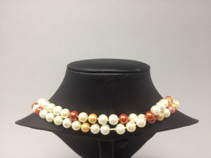 1960s Stunning Vintage Multicoloured Pastel Lucite Bead Necklace Madinteriorartshop by Maden