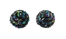 Load image into Gallery viewer, 1960s Vintage Ball Earrings Clips Disco Earrings Madinteriorartshop by Maden
