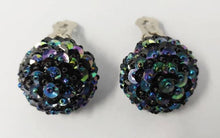 Load image into Gallery viewer, 1960s Vintage Ball Earrings Clips Disco Earrings Madinteriorartshop by Maden
