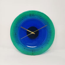 Load image into Gallery viewer, 1960s Wall Clock in Murano Glass by &quot;Cà Dei Vetrai&quot;. Made in Italy Madinteriorart by Maden
