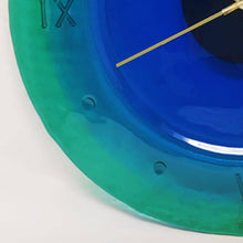 Load image into Gallery viewer, 1960s Wall Clock in Murano Glass by &quot;Cà Dei Vetrai&quot;. Made in Italy Madinteriorart by Maden

