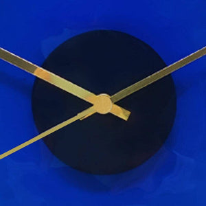 1960s Wall Clock in Murano Glass by "Cà Dei Vetrai". Made in Italy Madinteriorart by Maden