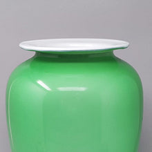 Load image into Gallery viewer, 1970s Gorgeous Green Vase by Nason in Murano Glass. Made in Italy Madinteriorart by Maden
