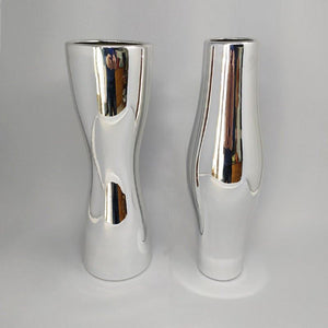 1970s Gorgeous Pair of Vases in Ceramic. Made in Italy Madinteriorartshop by Maden
