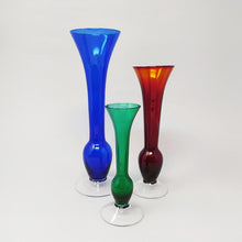 Load image into Gallery viewer, 1970s Gorgeous Set of 3 Vases by Seguso, in Murano Glass, Made in Italy Madinteriorart by Maden

