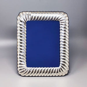 1970s Gorgeous Silver Plated Photo Frame By IB. Made in Italy Madinteriorart by Maden