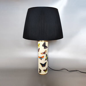 1970s Gorgeous Unique Piero Fornasetti Table Lamp. Made in Italy Madinteriorart by Maden