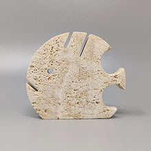 Load image into Gallery viewer, 1970s Original Big Travertine Fish Sculpture by Enzo Mari for F.lli Mannelli Madinteriorart by Maden
