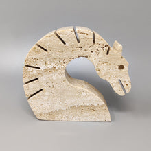 Load image into Gallery viewer, 1970s Original Big Travertine Horse Sculpture by Enzo Mari for F.lli Mannelli Madinteriorart by Maden
