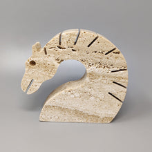 Load image into Gallery viewer, 1970s Original Big Travertine Horse Sculpture by Enzo Mari for F.lli Mannelli Madinteriorart by Maden
