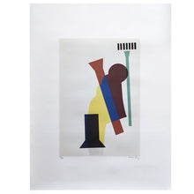 Load image into Gallery viewer, 1970s Original Gorgeous Man Ray &quot;Concrete Mixer&quot; Limited Edition Lithograph Madinteriorart by Maden
