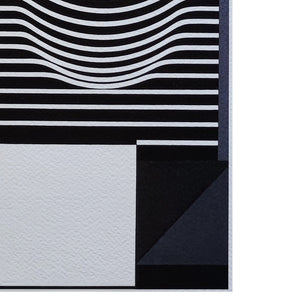 1970s Original Gorgeous Victor Vasarely "Ondho" Limited Edition Lithograph Madinteriorart by Maden