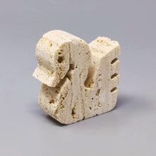 Load image into Gallery viewer, 1970s Original Travertine Swan Sculpture by Enzo Mari for F.lli Mannelli Madinteriorart by Maden
