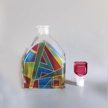 Load image into Gallery viewer, 1970s Stunning Decanter or Decorative Bottle by Luigi Bormioli. Made in Italy Madinteriorart by Maden
