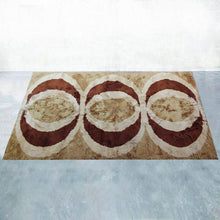 Load image into Gallery viewer, 1970s Stunning Geometric Space Age Rug in Wool. Made in Italy Madinteriorart by Maden
