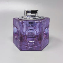 Load image into Gallery viewer, 1970s Stunning Purple Smoking Set By Antonio Imperatore in Murano Glass. Made in Italy Madinteriorart by Maden
