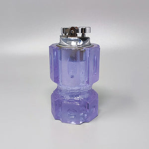 1970s Stunning Purple Smoking Set By Antonio Imperatore in Murano Glass. Made in Italy Madinteriorart by Maden