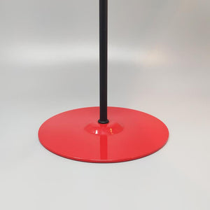 1970s Stunning Red Table Lamp by Veneta Lumi. Made in Italy Madinteriorart by Maden