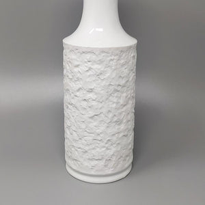 1970s Stunning Space Age White Vase in Bavaria's Porcelain. Made in Germany Madinteriorart by Maden