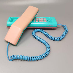 1980s (1989) Gorgeous Swatch Twin Phone "1st Model". Memphis Style Madinteriorartshop by Maden