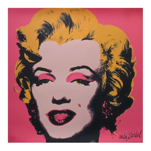 1980s Gorgeous Andy Warhol "Marilyn" Limited Edition Lithograph by CMOA Madinteriorart by Maden
