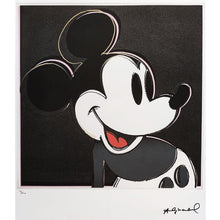 Load image into Gallery viewer, 1980s Gorgeous Andy Warhol &quot;Mickey Mouse&quot; Limited Edition Lithograph by Leo Castelli Madinteriorart by Maden
