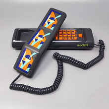 Load image into Gallery viewer, 1980s Gorgeous Swatch Twin Phone &quot;Deco&quot; With The Original Box. Memphis Style Madinteriorartshop by Maden
