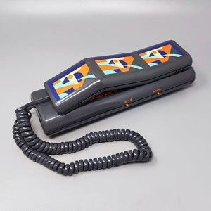 1980s Gorgeous Swatch Twin Phone "Deco" With The Original Box. Memphis Style Madinteriorartshop by Maden