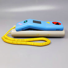 Load image into Gallery viewer, 1980s Gorgeous Swatch Twin Phone &quot;Deluxe&quot;. Memphis Style Madinteriorartshop by Maden
