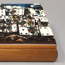 Load image into Gallery viewer, 1980s Original Gorgeous Playing Cards Box by Piero Fornasetti in Excellent condition. Made in Italy Madinteriorart by Maden
