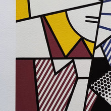 Load image into Gallery viewer, 1980s Original Stunning Roy Lichtenstein &quot;Self Portrait&quot; Limited Edition Lithograph Madinteriorart by Maden
