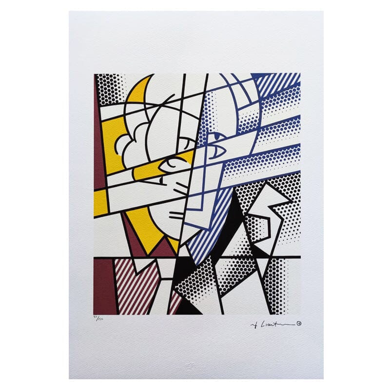 1980s Original Stunning Roy Lichtenstein 