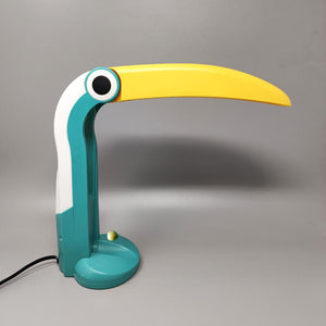 1980s Stunning Toucan Table Lamp by H.T. Huang for Lenoir Madinteriorart by Maden