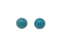 Load image into Gallery viewer, 1980s Stunning Vintage Pair of Cyan Earrings Madinteriorart by Maden

