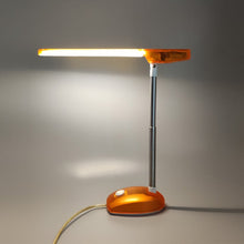 Load image into Gallery viewer, 1990s Gorgeous Orange Table Lamp &quot;Microlight&quot; by Ernesto Gismondi for Artemide. Made in Italy Madinteriorart by Maden
