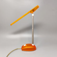 Load image into Gallery viewer, 1990s Gorgeous Orange Table Lamp &quot;Microlight&quot; by Ernesto Gismondi for Artemide. Made in Italy Madinteriorart by Maden
