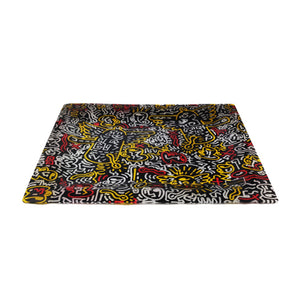 1990s Gorgeous Pop Art Keith Haring Serving Tray by Café des Arts Madinteriorart by Maden