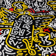 Load image into Gallery viewer, 1990s Gorgeous Pop Art Keith Haring Serving Tray by Café des Arts Madinteriorart by Maden
