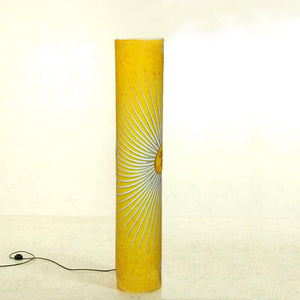 1990s Gorgeous "Sun" Floor Lamp by Piero Fornasetti for Antonangeli Madinteriorart by Maden