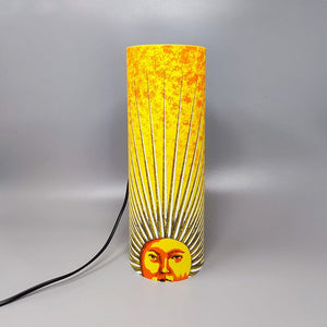 1990s Gorgeous "Sun" Table Lamp by Piero Fornasetti for Antonangeli Madinteriorart by Maden