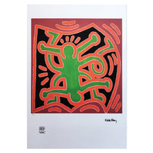 Load image into Gallery viewer, 1990s Original Gorgeous Keith Haring Limited Edition Lithograph Madinteriorart by Maden

