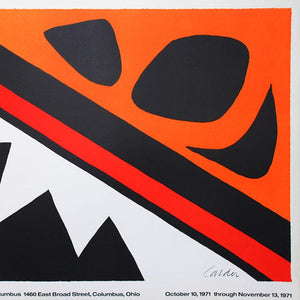 Alexander Calder "La Grenouille Et La Scie Lithograph" 1971 Madinteriorart by Maden